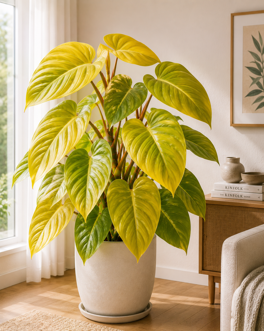 Philodendron Melinonii Gold
